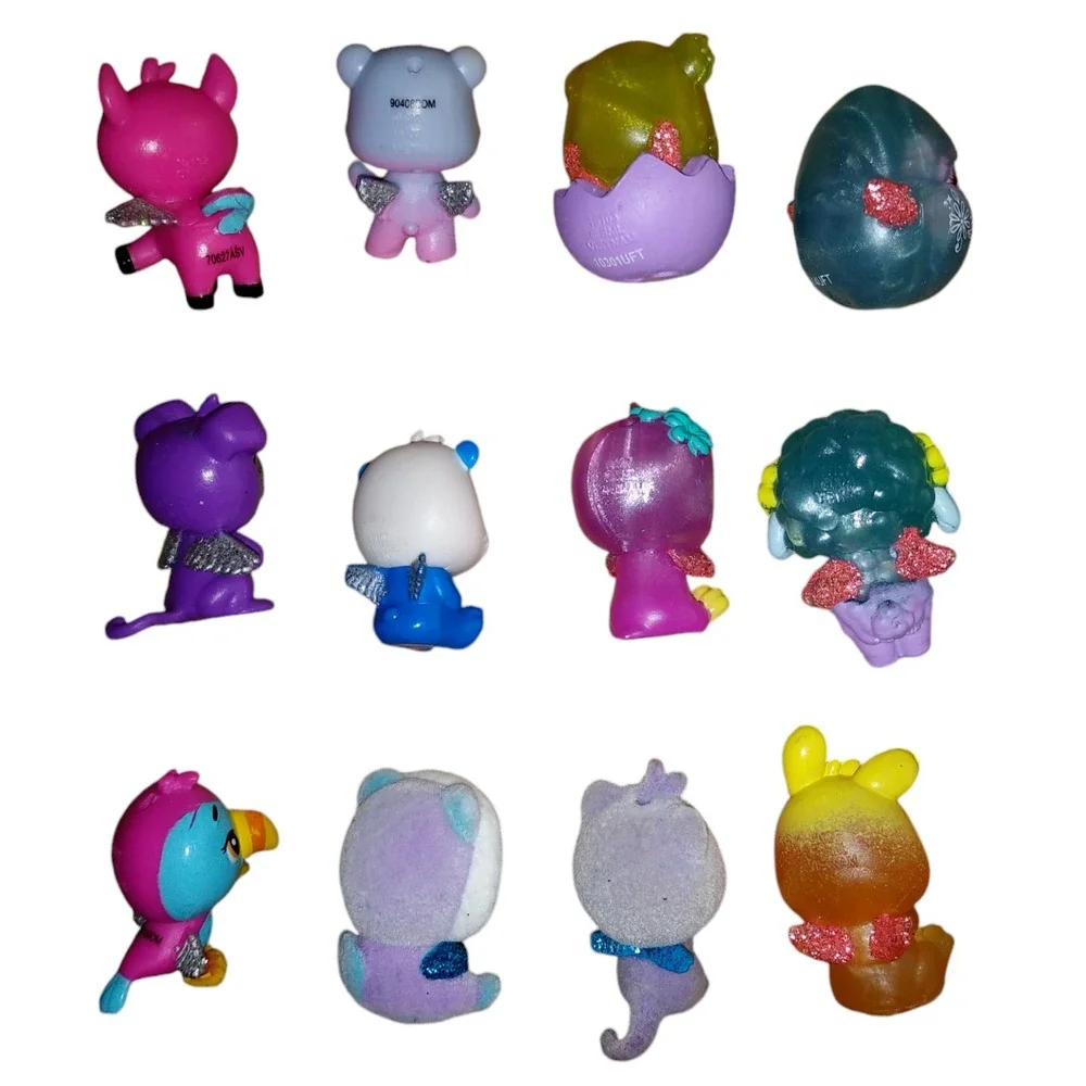 Hatchimals COLLEGGTIBLES 12 Figure Lot, with Case, Clean - Lot 2